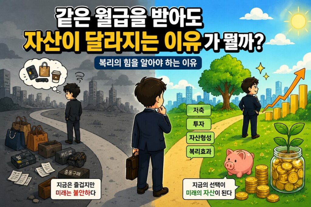 같은 월급, 다른 미래 선택 썸네일 이미지