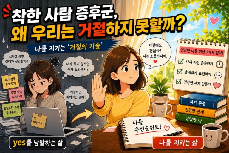 착한 사람 증후군 극복하기 썸네일 이미지