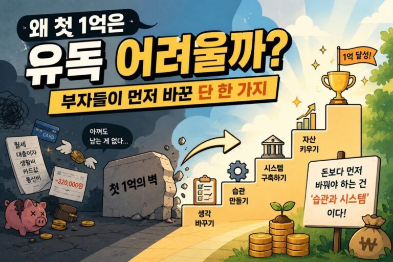 첫 1억의 벽을 넘다 썸네일 이미지