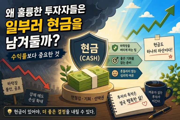 투자에서 현금의 중요성 썸네일 이미지