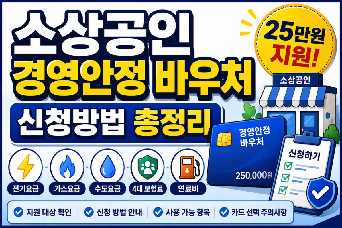 소상공인 경영안정 바우처 신청 썸네일 이미지